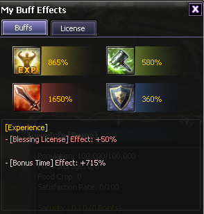 Buff Efek