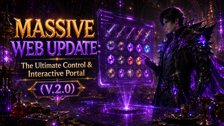 🚀 MASSIVE WEB UPDATE: The Ultimate Control & Interactive Portal (V.2.0)